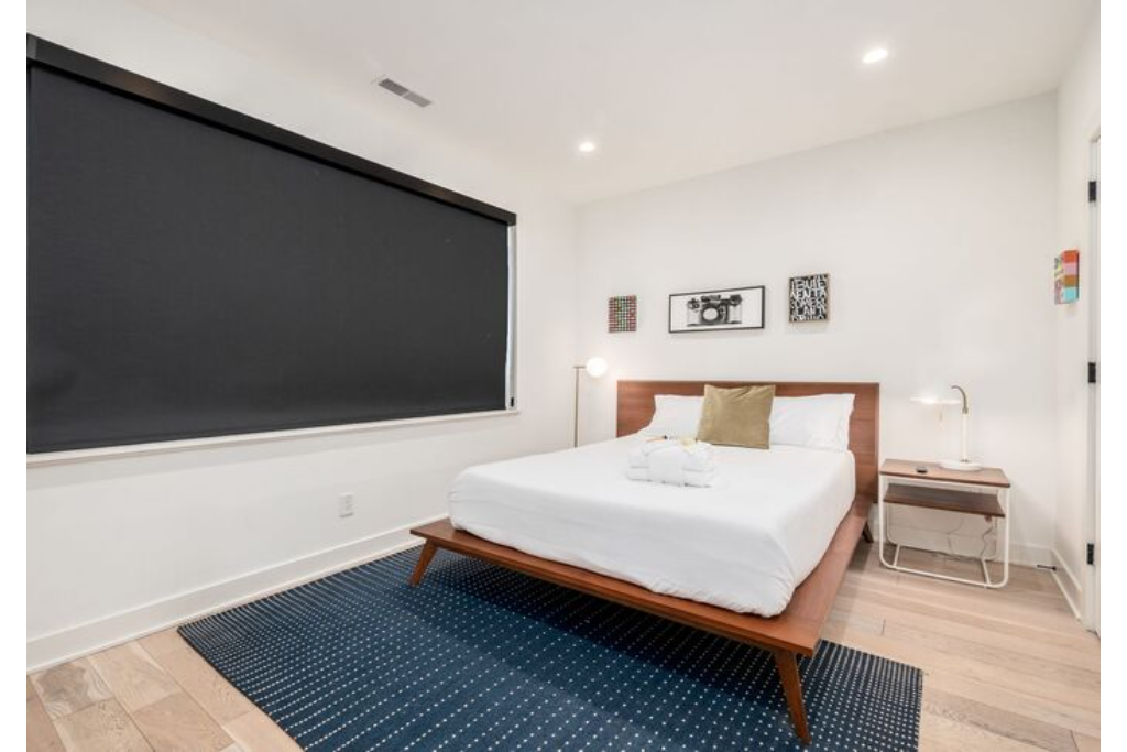 Beautiful Bedroom With Queen Sized Bed