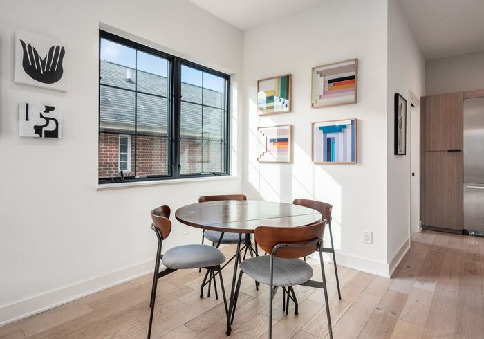 Dinning area at the Columbus House