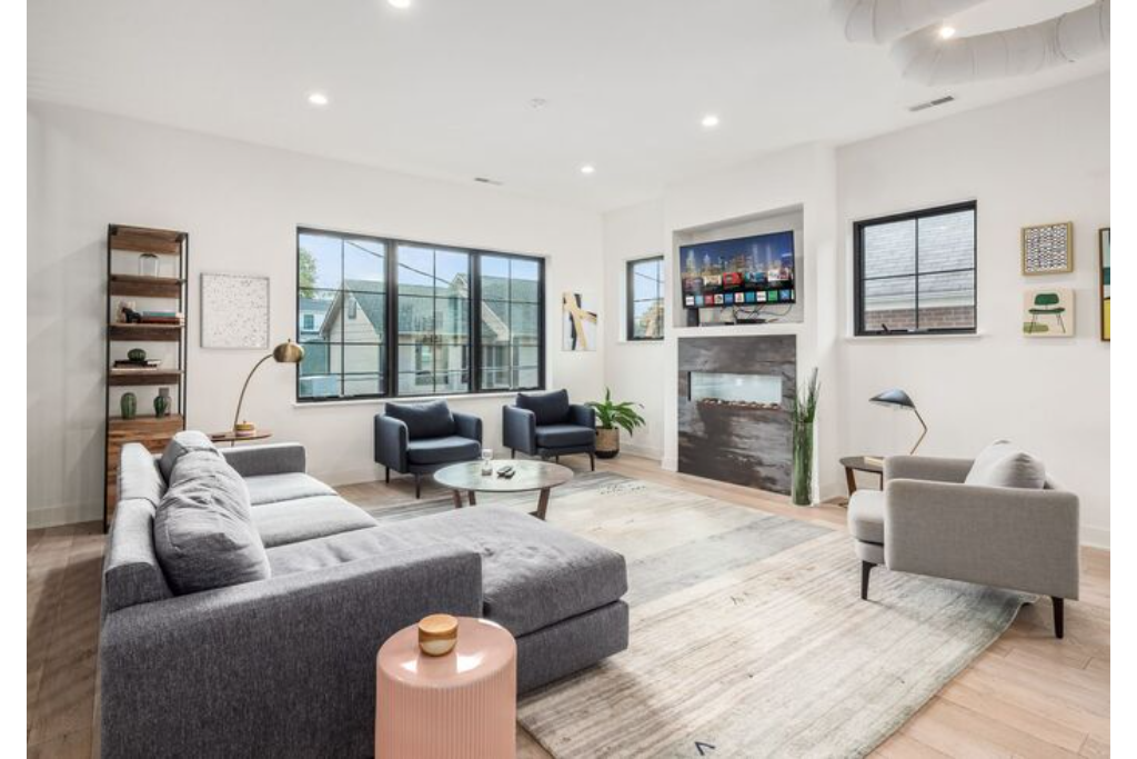 German Village Columbus Living Room