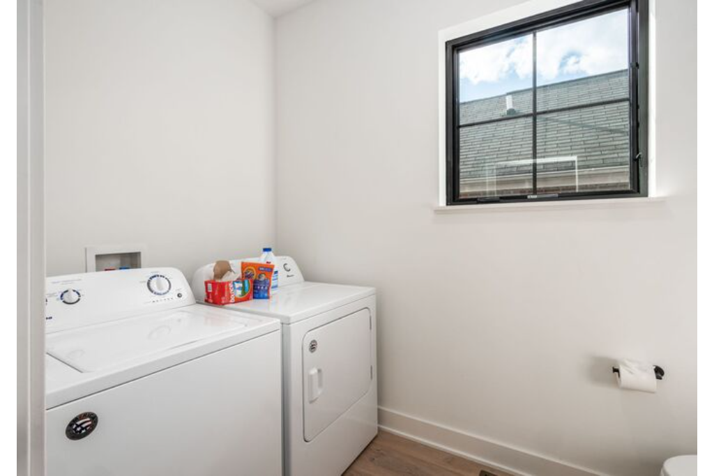 Laundry Area On The Main Floor